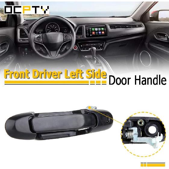 OCPTY Door Handle Exterior Front Driver Left Side Replacement fit 1998-2003 Sienna Outside Door Handle Black