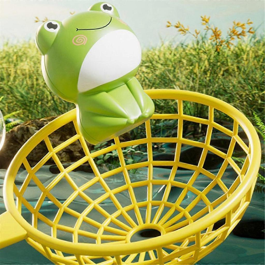 Cartoon Flying Frog Launch Toy for Kids, a Sensory Interaction Puzzle Game
