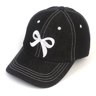 Universal Chemistry Ribbon Embo Black Denim Ballcap