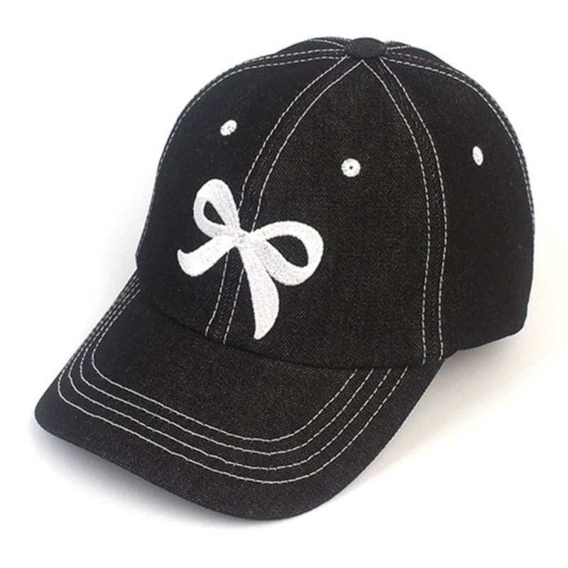 

Universal chemistry Ribbon Embo Black Denim Ballcap FREE