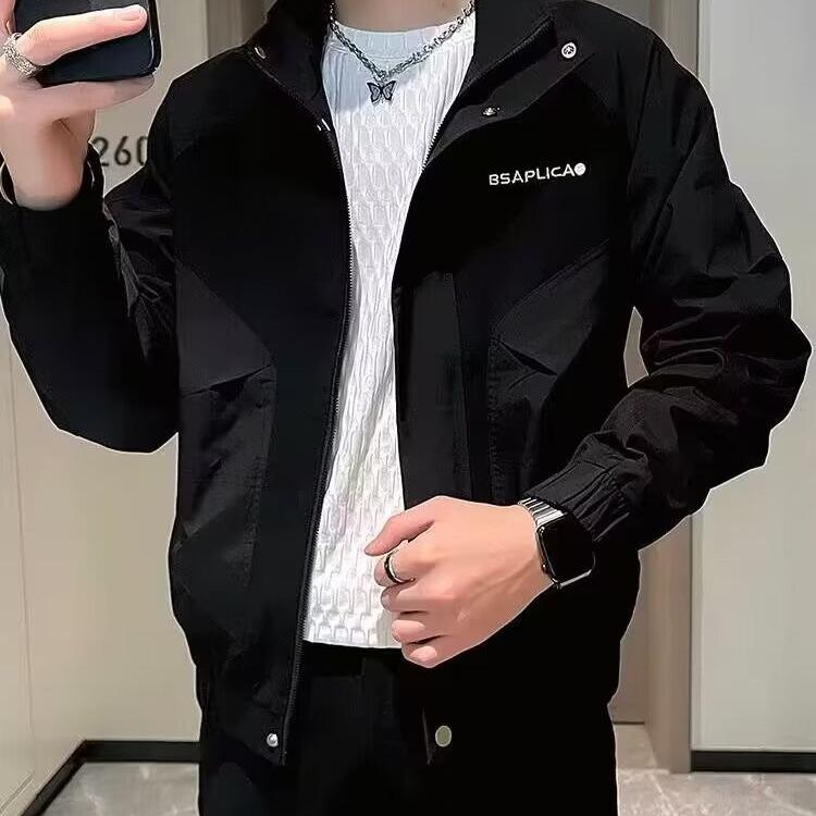 Maillard Wears American Retro Brown Coffee Suede Jacket Men'S Spring And Autumn Vintage Short Flight Jacket