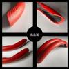 KEGILUH Steering Wheel Cover for Suzuki New Jimny Suzuki Jimny Sierra Carbon Fiber Steering Cover with and Stain Resistance for a Comfortable Red