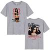 Kenia Os K De Karma Belladona Tour 2026 Graphic T Shirts Unisex Women Hip Hop Aesthetic Pop Cotton Short Sleeve Tshirt Streetwear