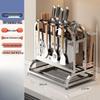 LETSFIND 316 Stainless Steel Kitchen Knife & Utensil Holder