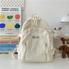 School bag female ins Japanese casual girl primary school student backpack junior high school student high school student cute girl backpack tide