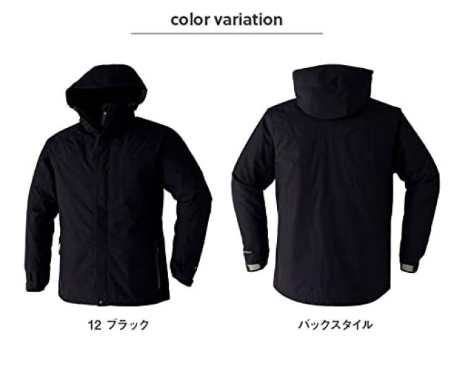 ASAHICHO Winter Size 12 51031 GORE-TEX® Coat, Fall/Winter, Black, LL,