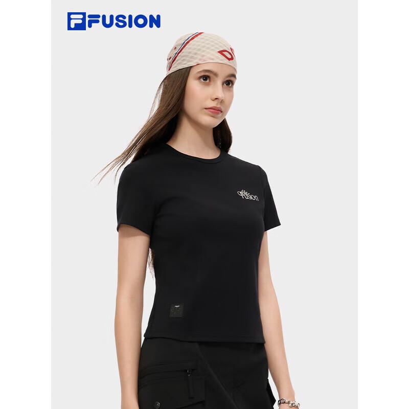 FILA FUSION Women s Knit Short Sleeve T-Shirt M