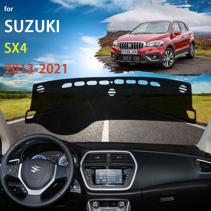 For Suzuki SX4 Crossover S-Cross S Cross JY 2013~ Dashboard Protective Pads Dash Sunshade Mat Nonslip Cushion 2015 2016 2017