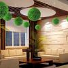 Spherical Wedding Party Green Realistic Plant Ball Garden Green Plant Hanging Plant Grass Ball