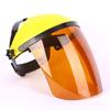 Lightweight Head-Mounted Transparent Face Shield for Welding and Grinding Protection