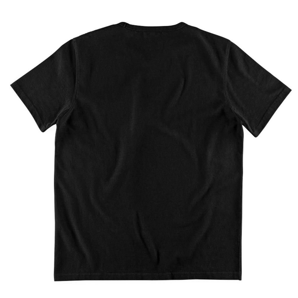Men's Color T-Shirt Men's Fashion Casual Pocket Round Neck T-Shirt
