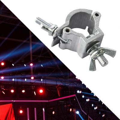 Bühnenlichtklemme Aluminium 15kg Tragfähigkeit Hängehaken für 18-21mm Rohr/Rohrstange