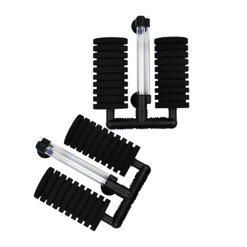 2Pcs Filter for Aquarium FishTank Pond Shrimp Cleaning Function Replacement Filter for Sponge Filter