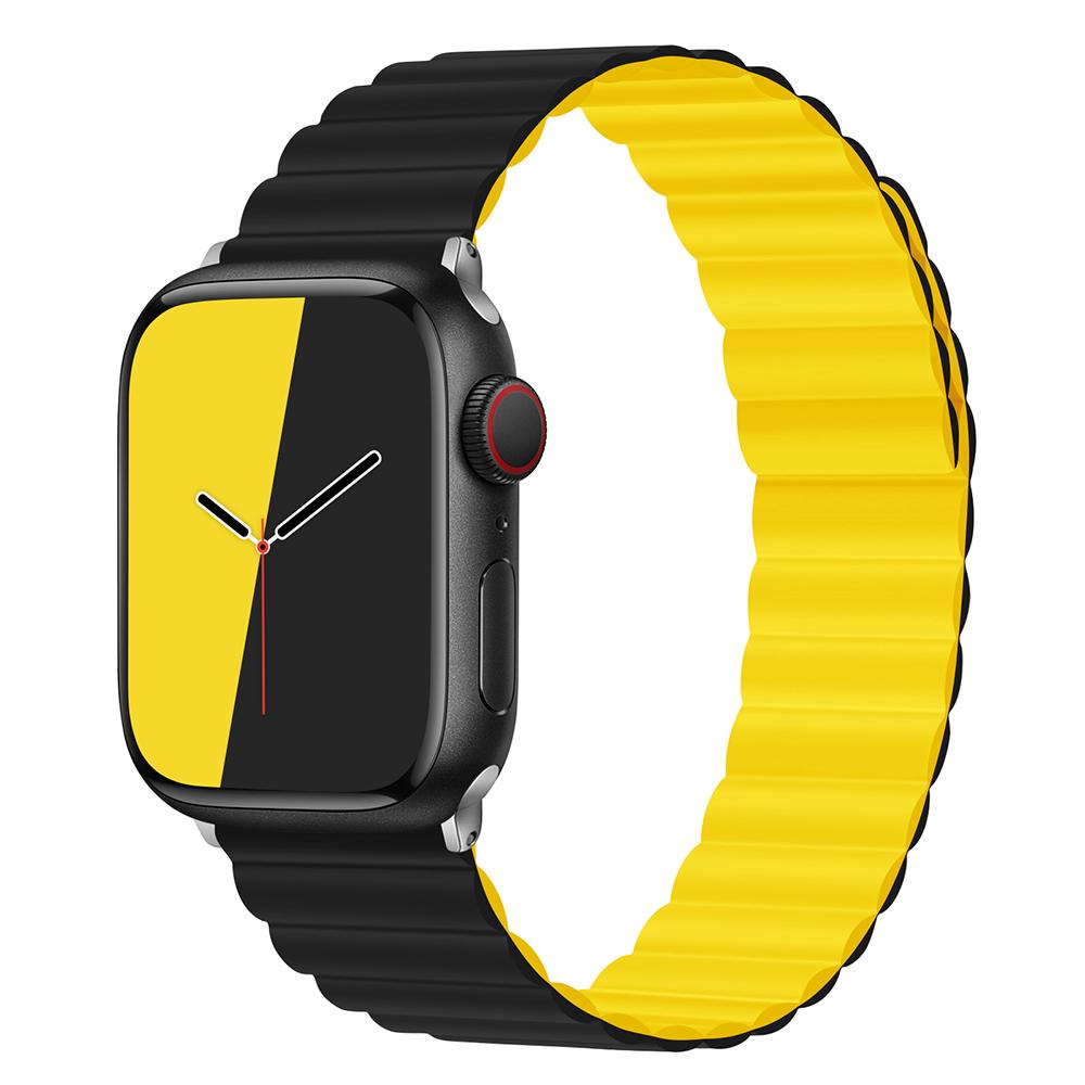 Einfaches MagnetverschlussbandFür Apple Watch Ultra 9 8 7 49mm 45mm 41mm Silikonband Für iWatch 6 5 4 SE 44mm 40mm 42mm