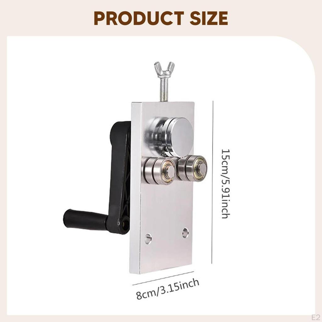 Guitar Fretwire Bender Fret Curve Adjuster Repair with Adjustable Thumbwheel Wire Bending and