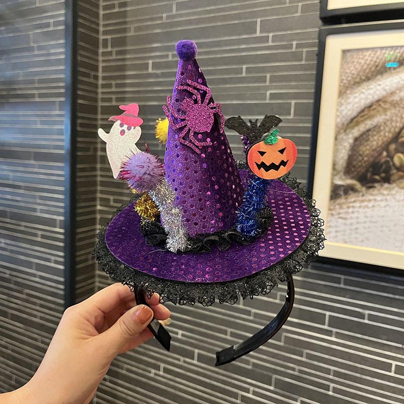 

Children s Halloween Witch Hat Headband - Fun, Atmospheric Costume Accessory