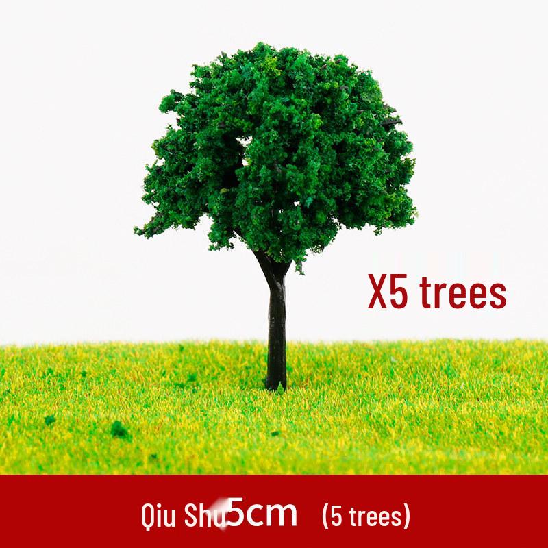 Finished Plastic Model Tree for Architectural Sand Table Scene Construction