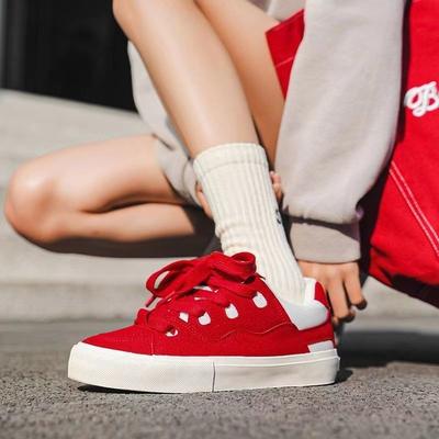 Fashion Retro Versatile Platform 2025 Spring Fall Sneakers Women's Singles
