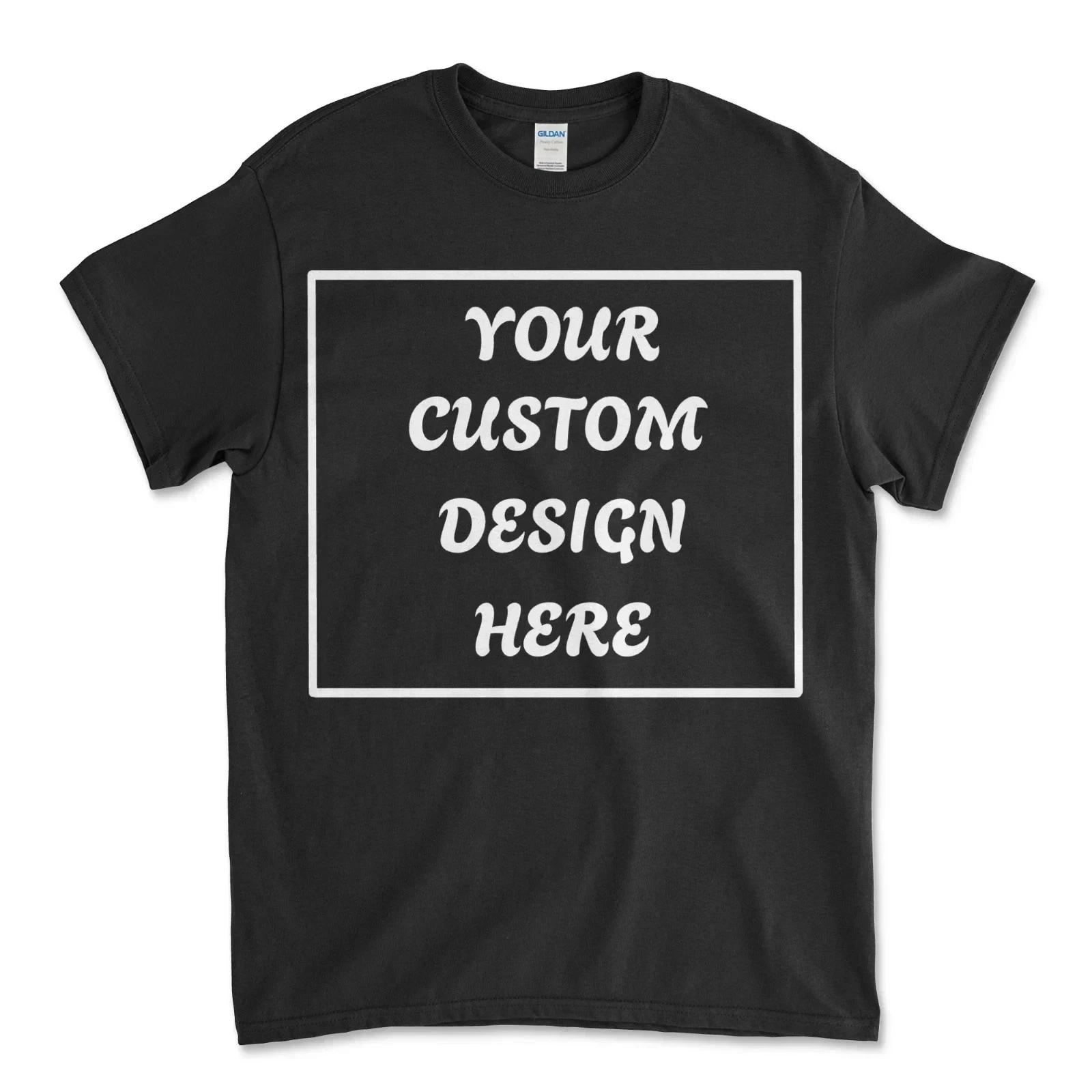 Personalized Custom T shirt Customized w/Photo, Text, Logo DTF on Gildan Shirt L