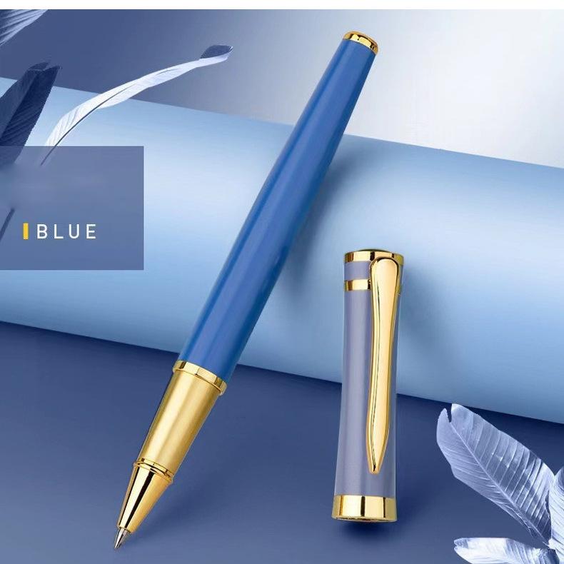 Elegant Office School Supplies Metal Ballpoint Pens Premium Gift Sports Writing Pen Accept Custom Logo