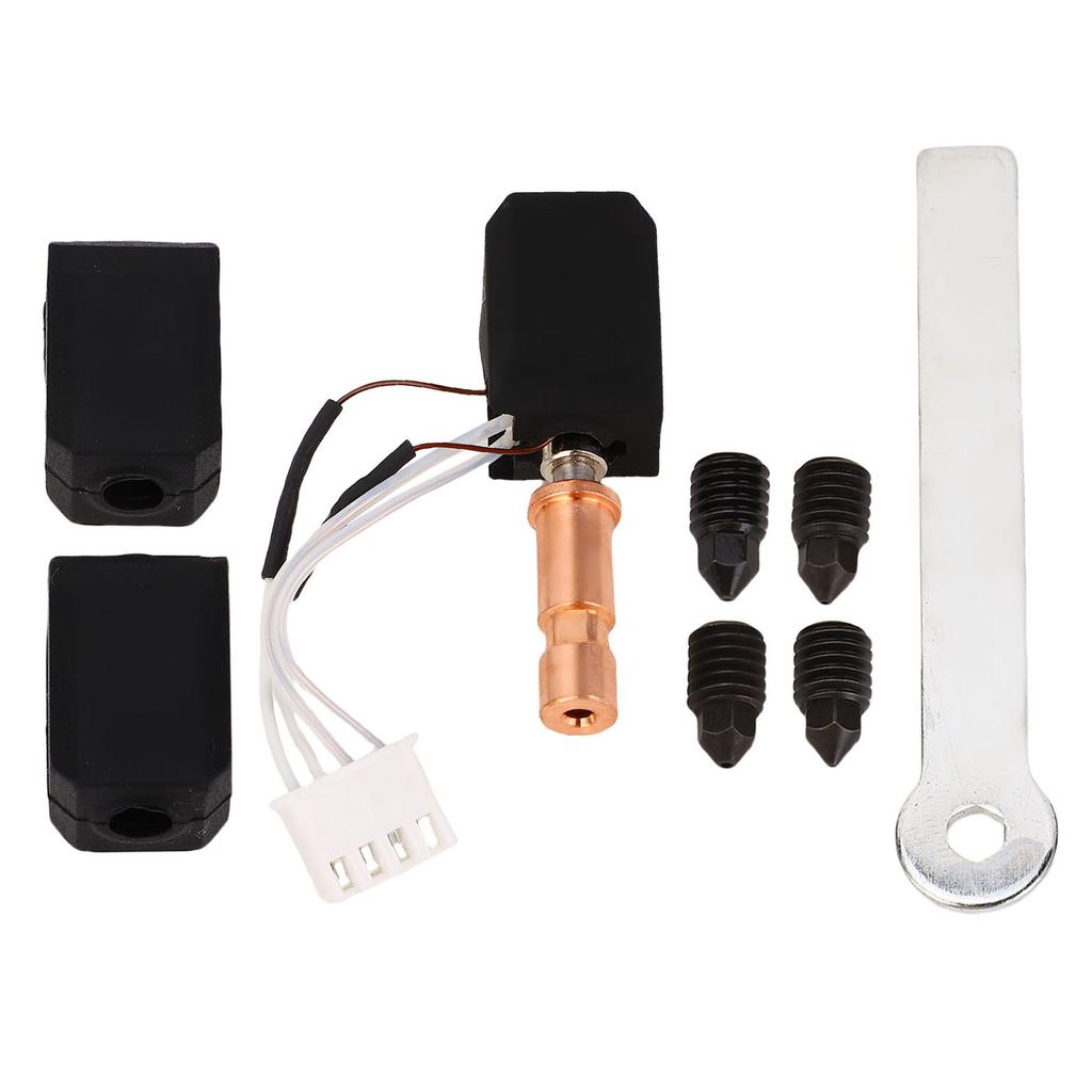 Ceramic Hotend Kit Replacement for Kobra S1 3D Printer 0.2 0.4 0.6 0.8mm Hardened Steel Nozzle