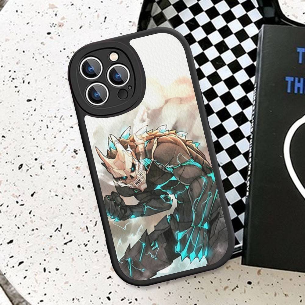 

Japan Classic Comics K-Kaiju No8 Anime For IPhone 16 15 14 13 12 11 Pro Max Plus Shockproof Leather Soft Phone Cover iphone 11 pro