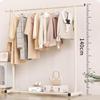 MiaoMei Heavy-Duty Single Pole Floor Clothes Rack