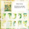 20Pcs/Pack Vintage Plant Flowers PET Waterproof Sticker for DIY Scrapbooking Journal Photo Album Decoration Materials Stickers