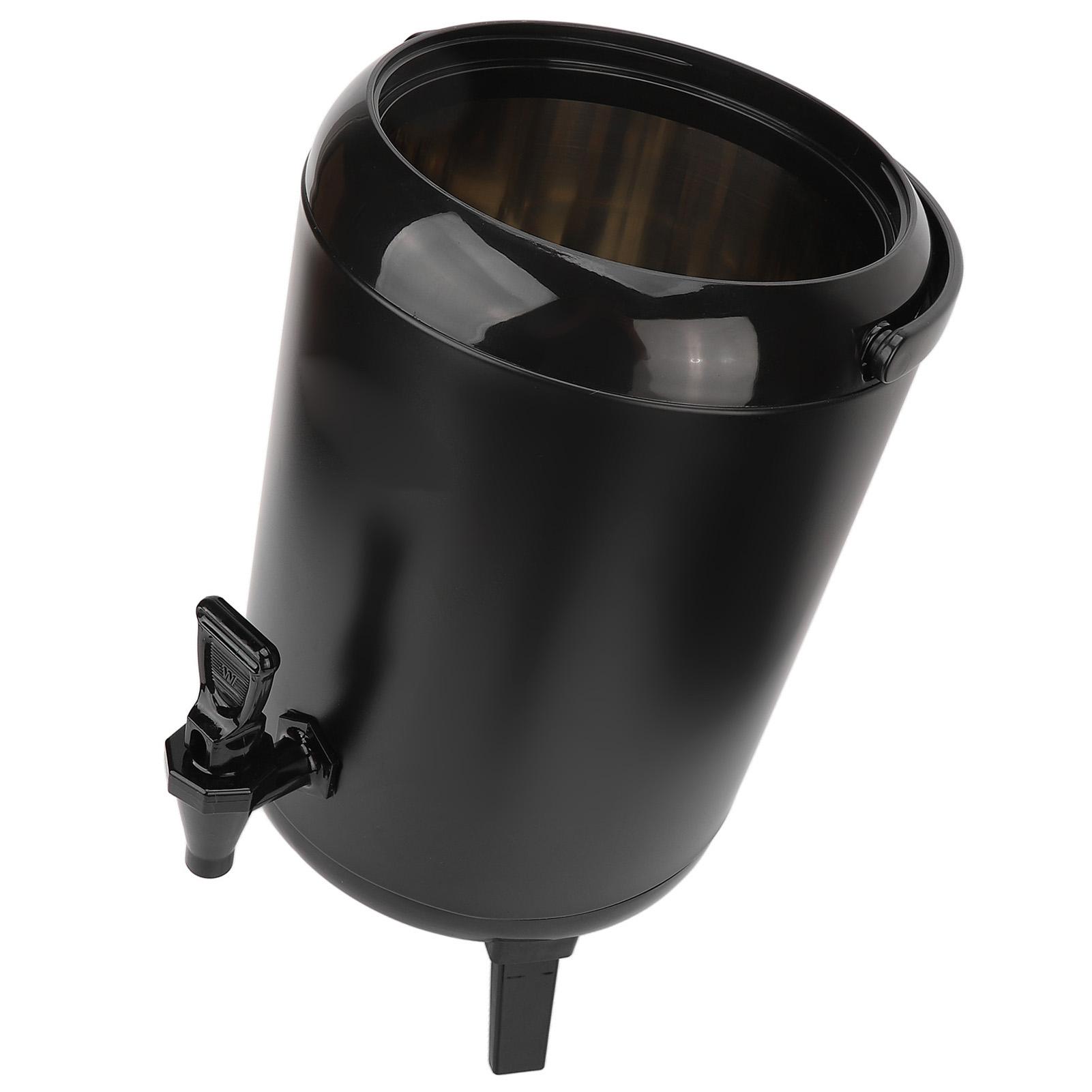 Large Beverage Dispenser 8L Stainless Steel Thermal Insulation Safe Flexible Camping Water Container for Water Beverage