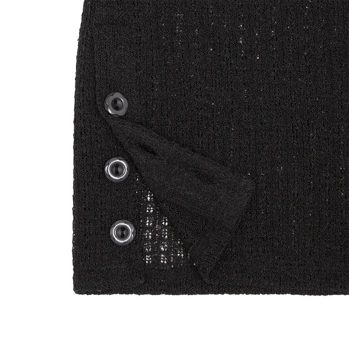 CROCHET LEG WARMER [BLACK]
