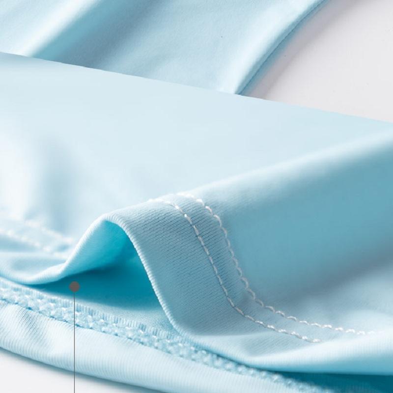 MiiOW 4Pcs Lot Men Boxer Shorts Graphene Antibacterial Ice Silk Underwear Man Boxershorts Seamless Breathable Male Panties L-5XL