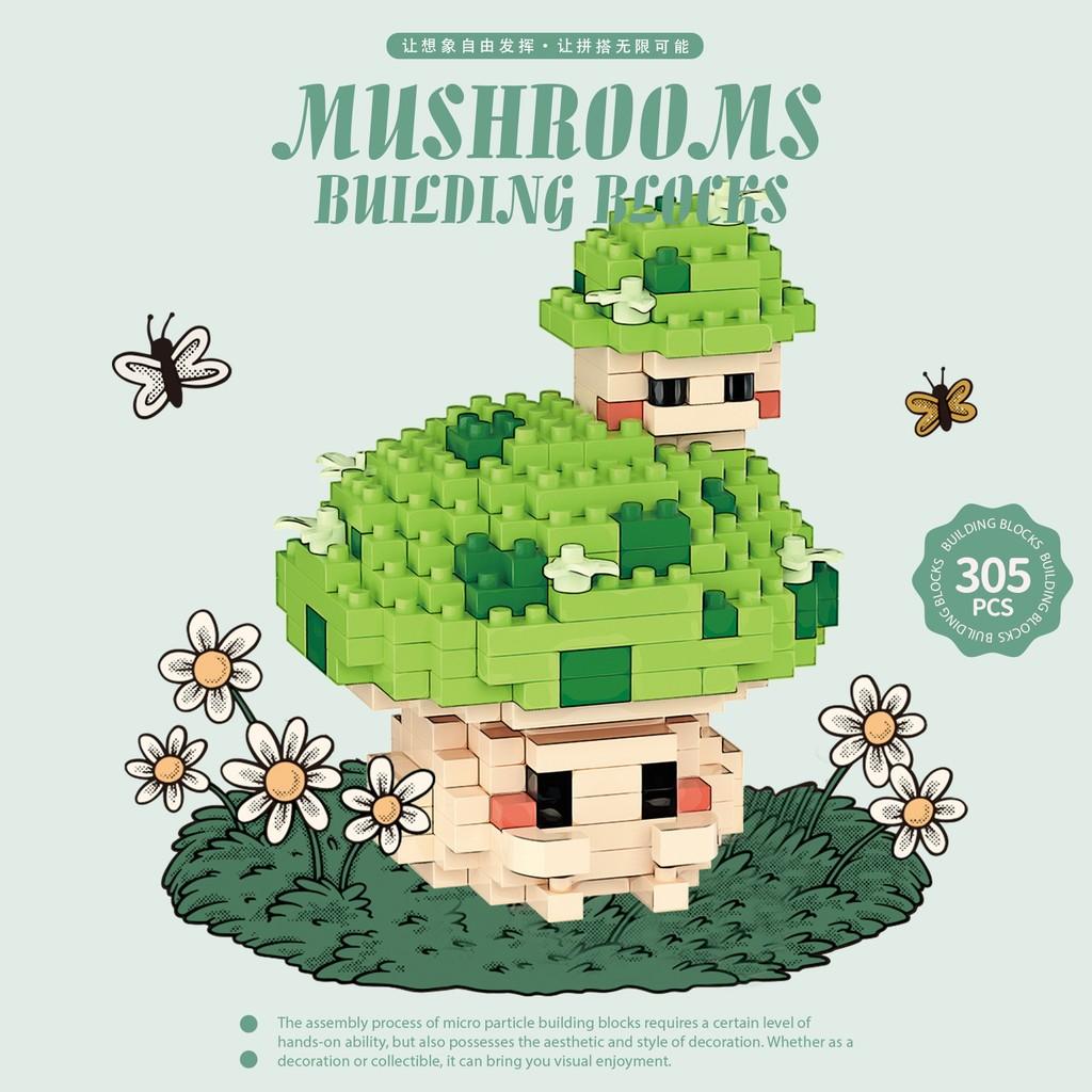 Pilz Bausteine Set Mit Abs Kunststoff Für Kinder Diy Kreatives Spiel Geschenk