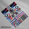 Pro BMW M S1000RR NineT-Nine T F900R S GS-GS 853CC R 1300 GS G 310 Motocykl Samolepky Kapotáž Palivová nádrž Box na helmu Vinylová nálepka ir2 kyzm5