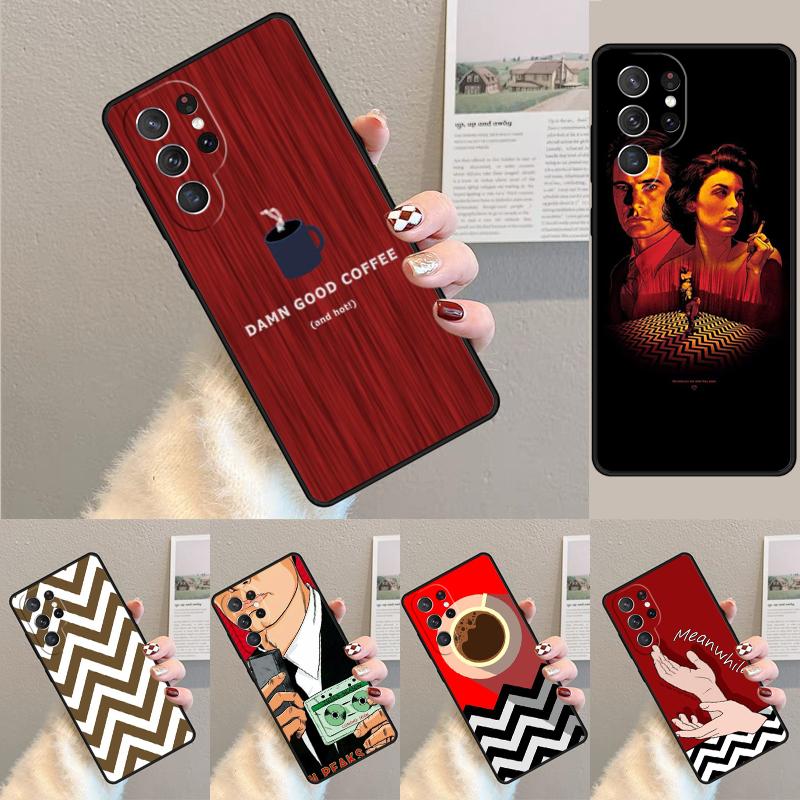 Welcome To Twin Peaks Red Room TPU Phone Case For Samsung Galaxy Note 10 Pro S26 S25 S24 S23 S22 Ultra Plus S21 FE S20 Cover