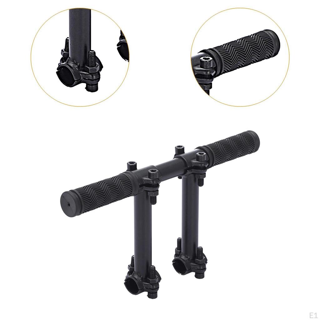 Handlebar Extenders Double Clamp Mounting Base , Easy to Install Metal, Professional, Ergonomic