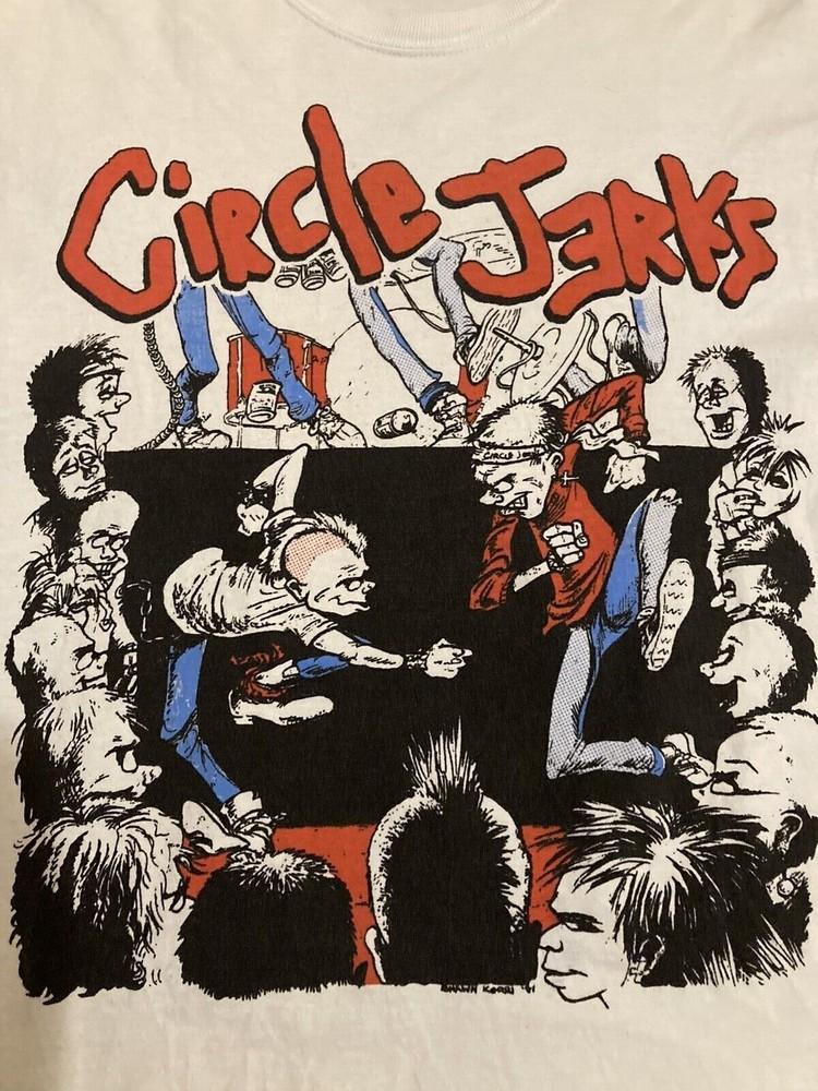 

Circle Jerks t-shirt T Shirt Size S-5XL Cotton men And Women Unisex T-Shirt XXL