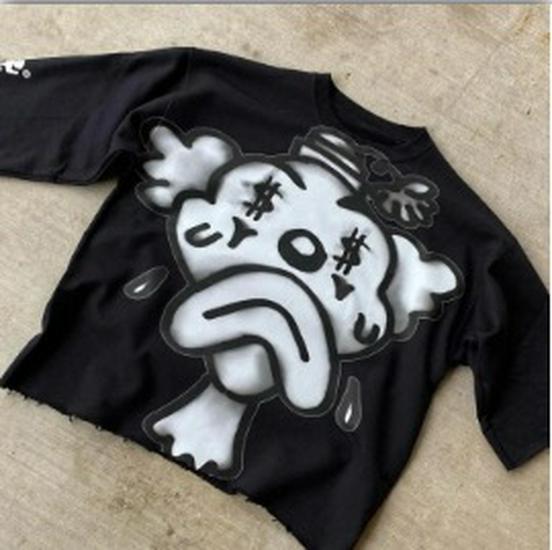 

Cartoon 1118 Crew Neck Top - 2024 Popular Casual Sweatshirt for Men and Women XS