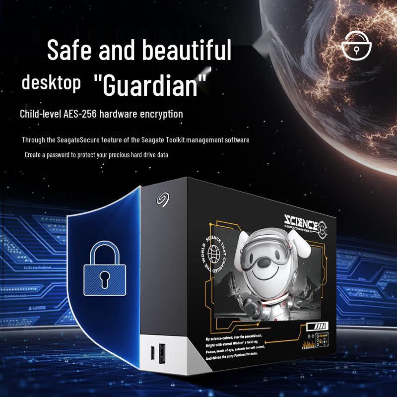 Seagate JOY Co-branded Desktop External Hard Drive