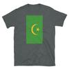 Mauritania Africa Nouakchott Distressed Flag Short-Sleeve Unisex T-Shirt