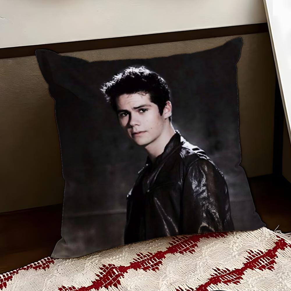 DDylan OBrienS Cushion Cover Reversible Soft Durable Pillow Cover Home  Car MultiScene Use for Daily Comfort