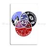 42 Donandx27 T Panik Leben Universum Alles Anhalter Guide Galaxie Metallschild Personalisierte Plaketten Personalisierte