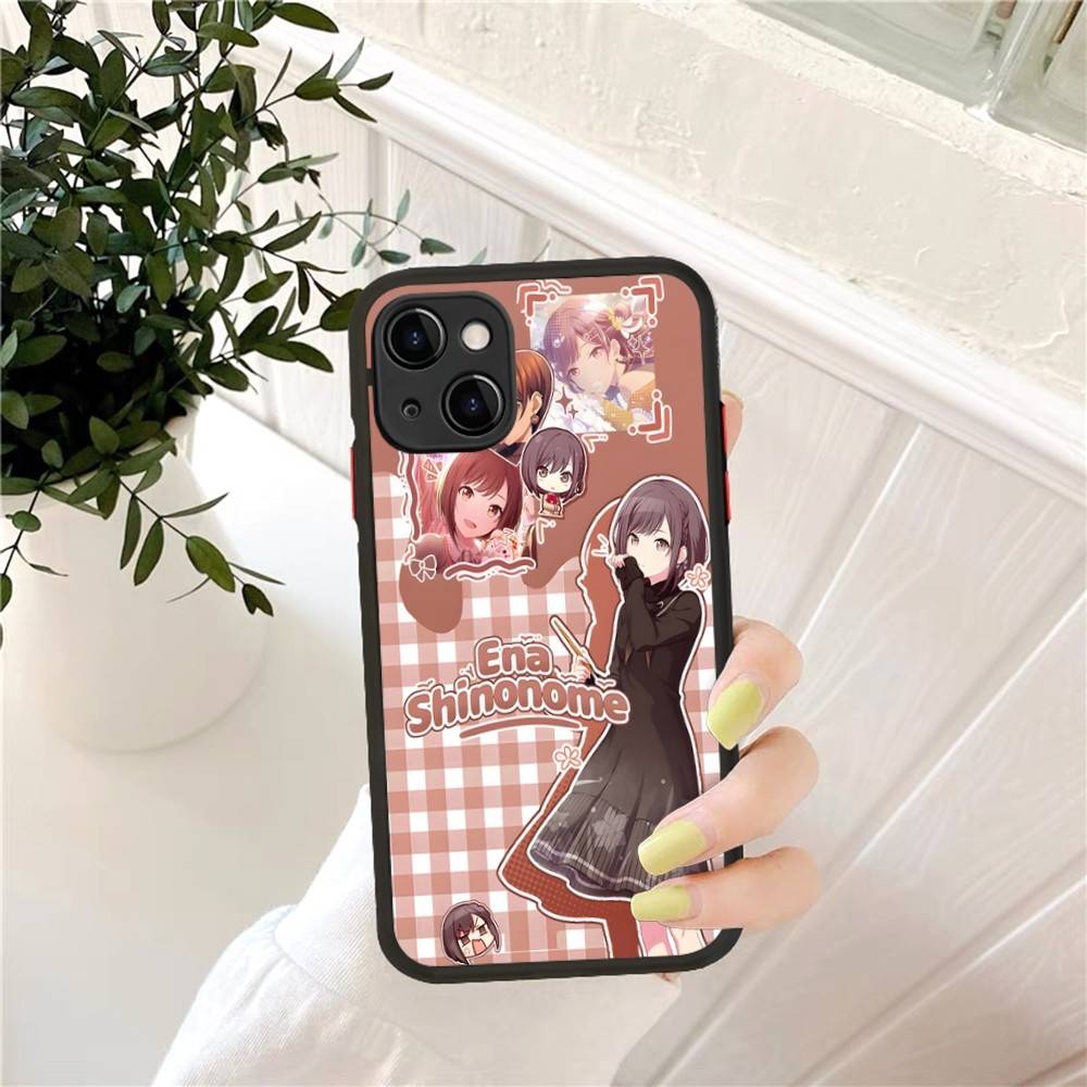 Cute Game Project Sekai Phone Case For IPhone 14 11 12 13 Mini Pro Max 8 7 Plus X XR XS MAX Translucent Matte Cover