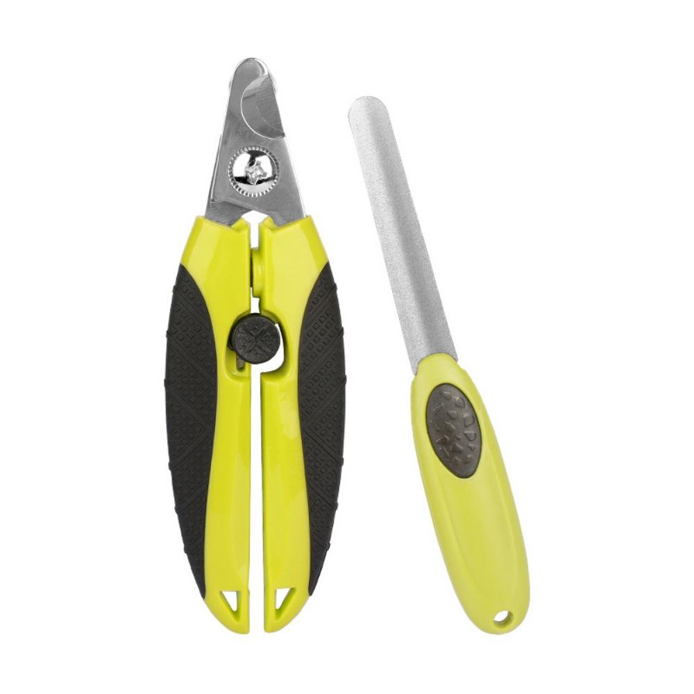 Professional Dog Nail Clippers Set Stainless Steel Cat Claw Grinder Pet Nail File  Cleaning
