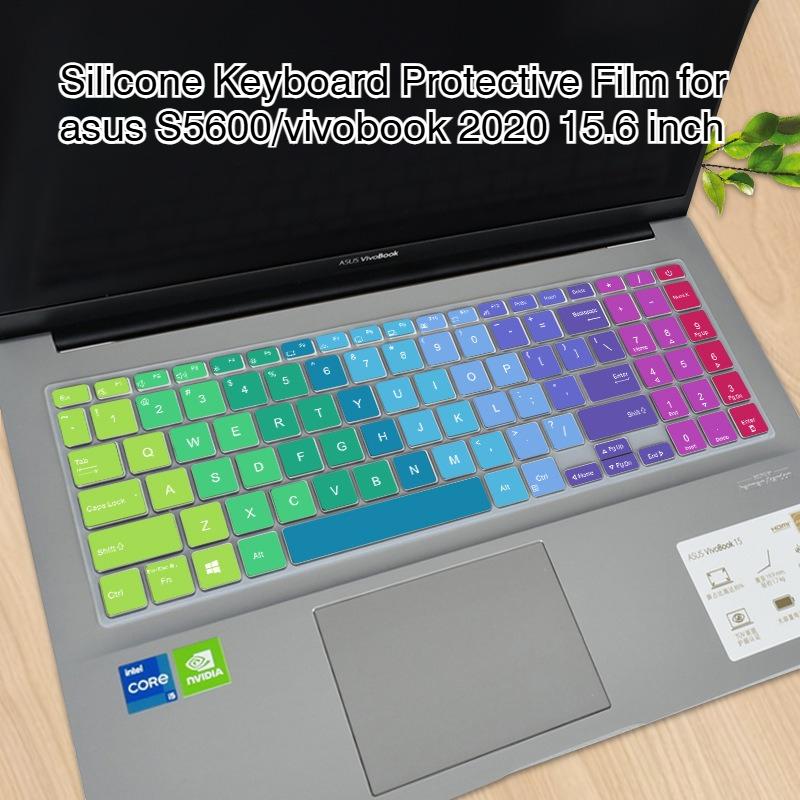 Silikonová ochranná fólie na klávesnici pro asus S5600/vivobook 2020 15,6 palce Kryt klávesnice pro asus S5600/vivobook 2020 15,6 palce