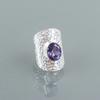 Iolite Gemstone 925 Sterling Silver Handcrafted Artisan Jewelry Ring For Gift RR-17-12