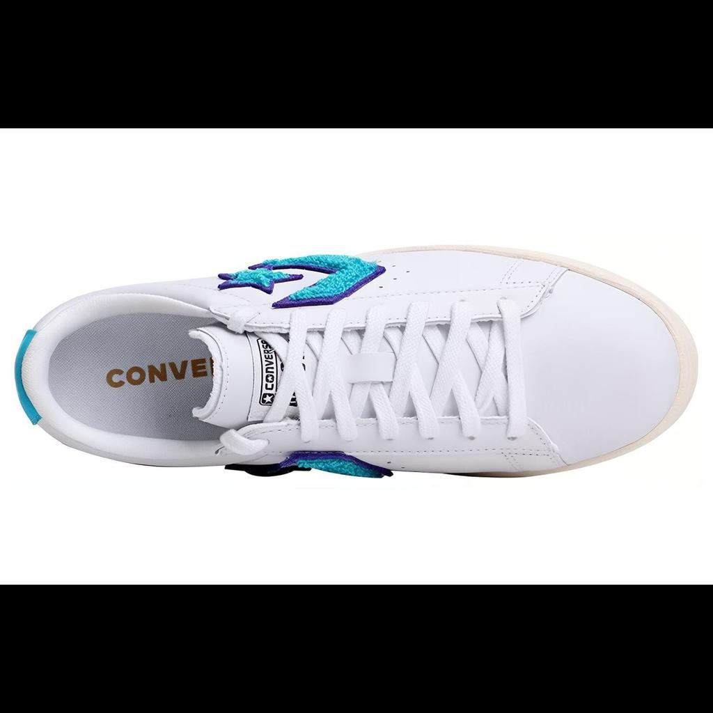 Converse Basse Pro in Pelle 'Pacchetto Anni '80 - Bianco' 167267C