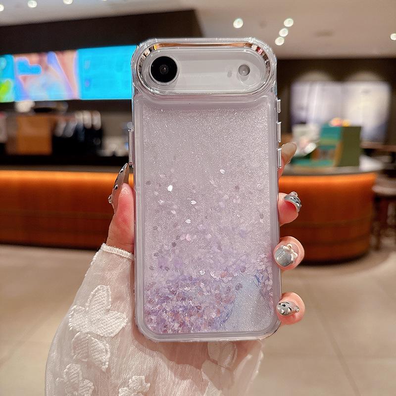 Κομψή Επιμεταλλωμένη Μαλακή Θήκη με Ανεξάρτητα Κουμπιά για iPhone 17 Pro Max