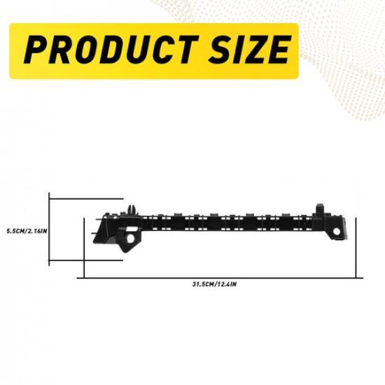 2PC Left & Right Side Front Bumper Bracket Retainer For 2008-2011 Subaru Impreza