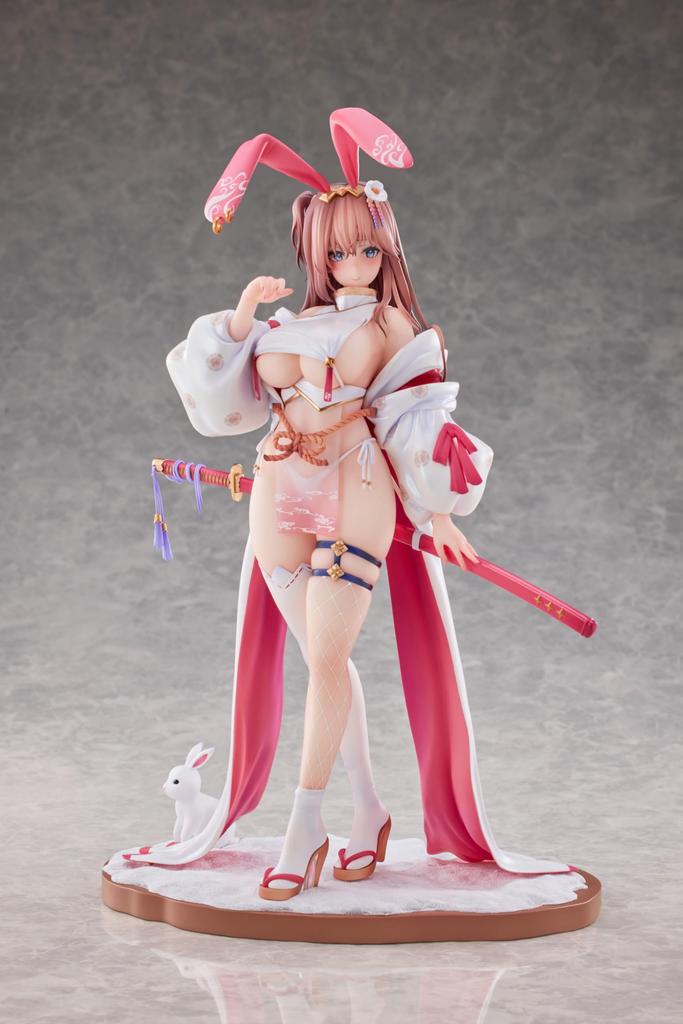 YOYOSKY USAMURAI Approximately 310mm tall scale painted PVC and ABS figure - (including base) 1/6
