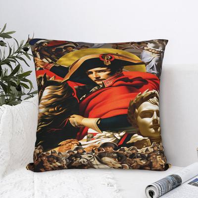 Napoleon Bonaparte Pillowcases Morden Pillow Case For Sofa Couch Bed Living Room Design Pillow Cover